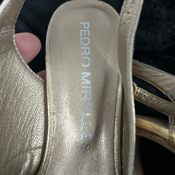 Pedro Miralles gold heels - Picture 8 of 16